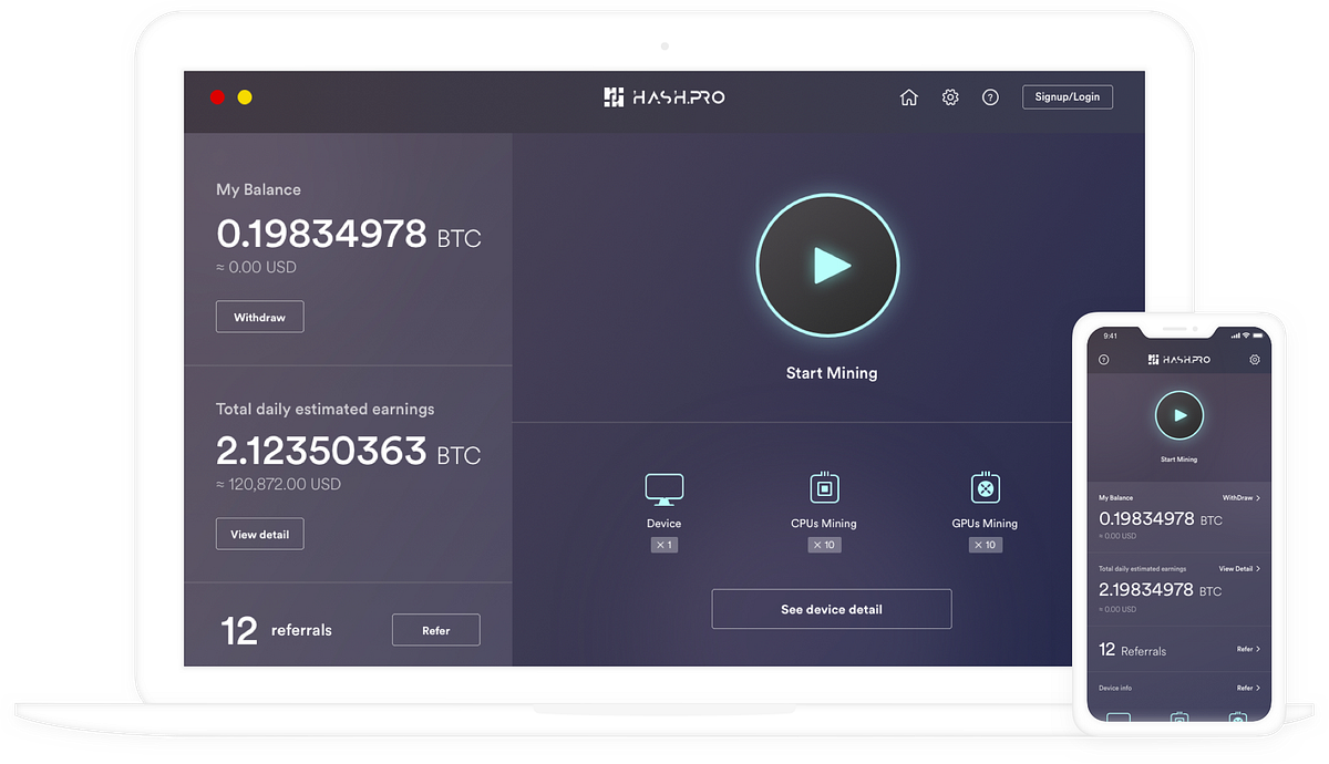 Hash.Pro Miner is Launched — Real Free Bitcoin Mining Software | by