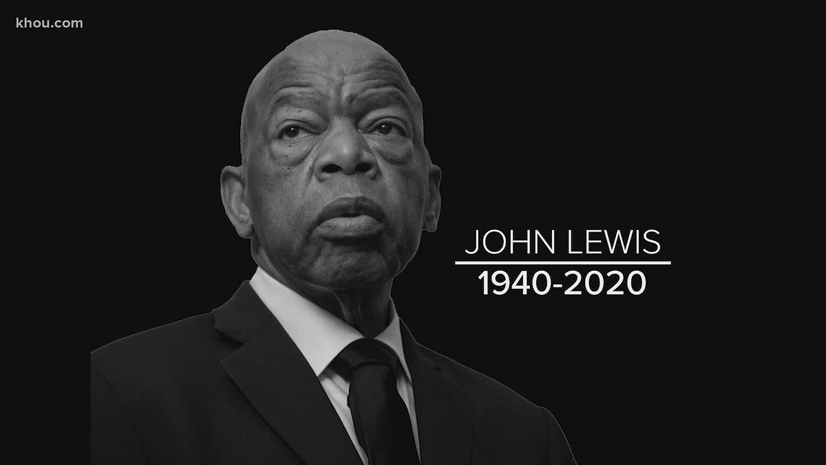 Remembering John Lewis. The name John Lewis first became known… by Rebecca Chen Medium