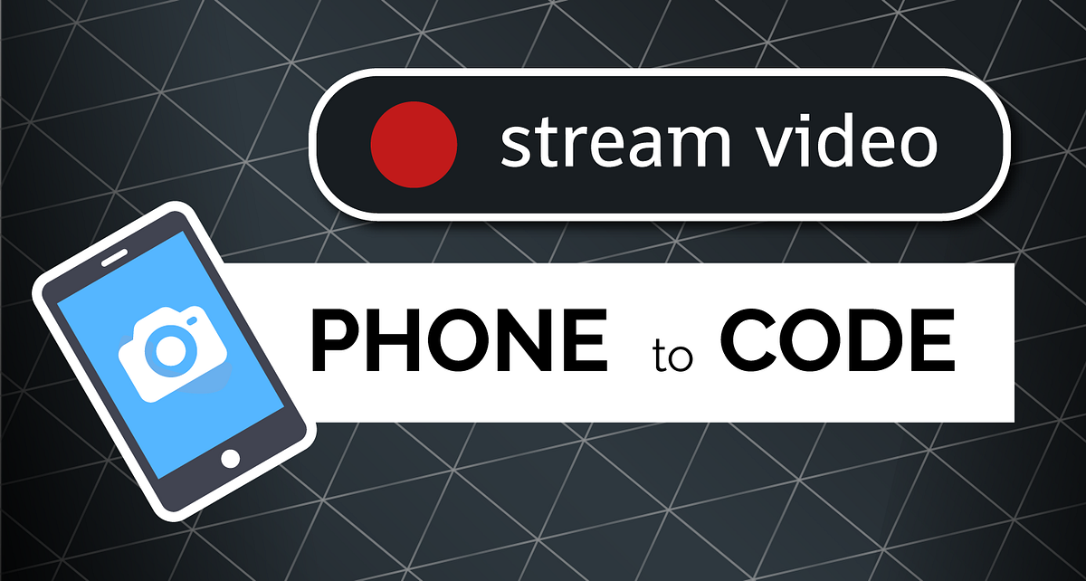 Stream Mobile Camera Feed to Python with Open CV | by Mariyasha ...