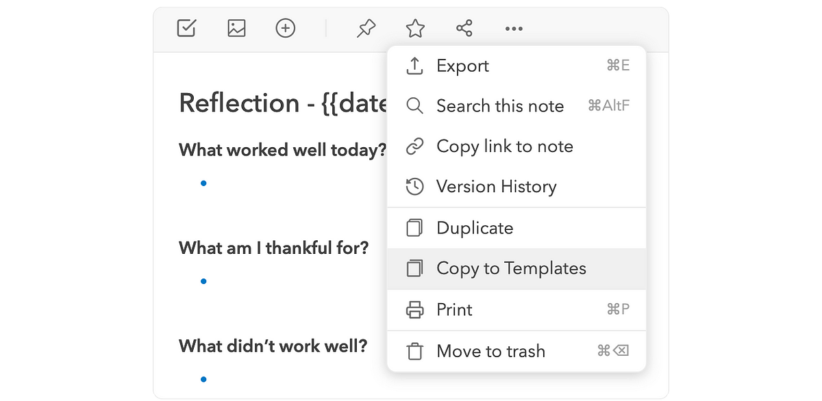 Using Templates in UpNote Templates is a frequently requested by Using Templates in UpNote Templates is a frequently requested by