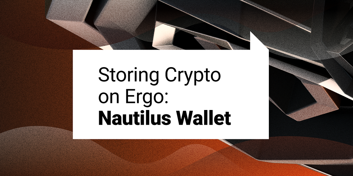 Storing Crypto on Ergo Nautilus Wallet by Ergo Platform Medium