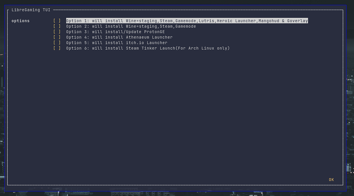 Python program that downloads gaming required packages based on your 