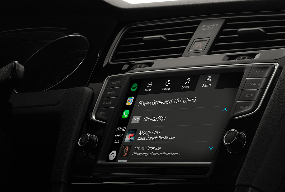Spotify On Apple Carplay Ux Case Study By Neuza Branco Medium