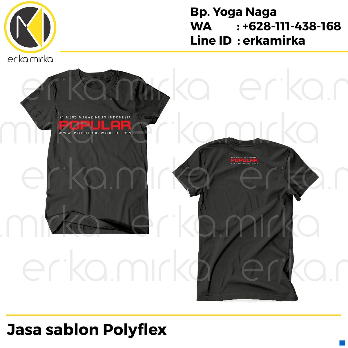 Promo 08111438168 TSEL Sablon Jersey Bola Polyflex 