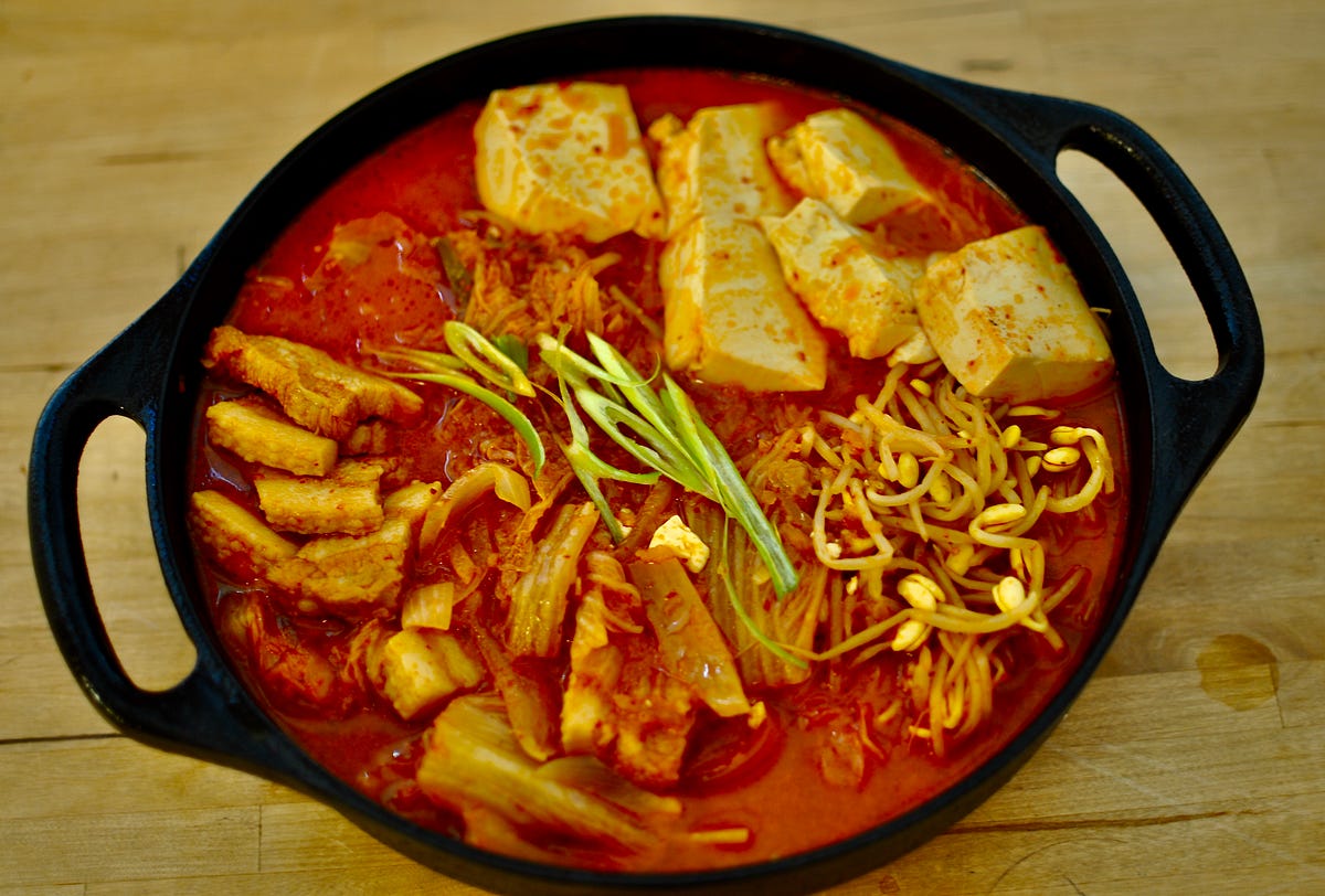 Kimchi Stew (KimchiJjigae). ….Kimchi stew is one of the most loved