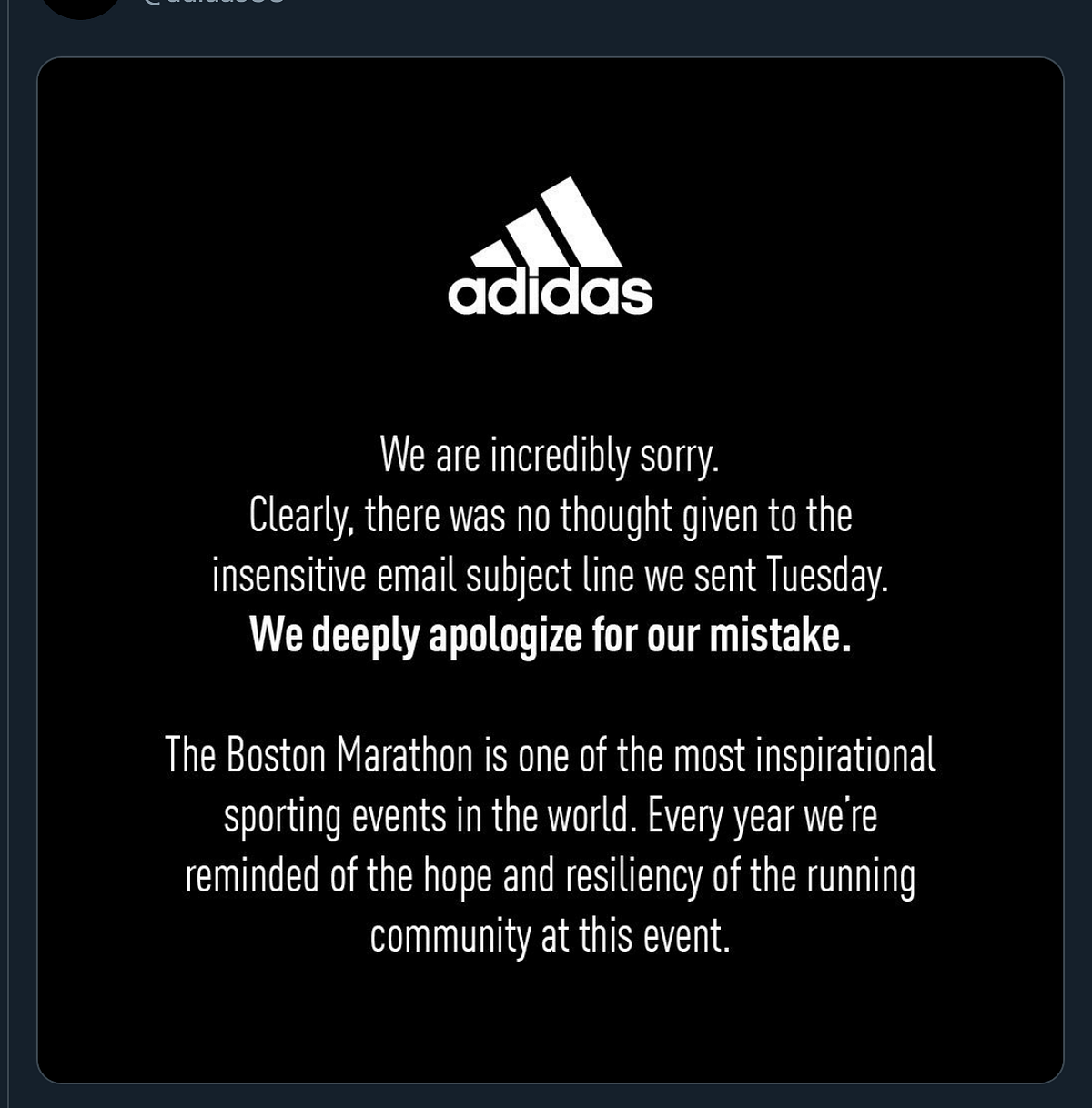 Adidas Boston Marathon Email Crisis by Bailey Pawlowski Medium