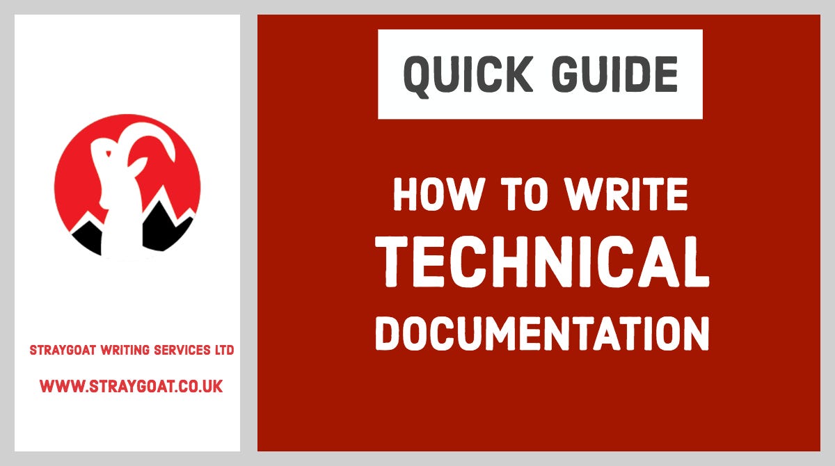 How to write technical documentation  by Craig Wright