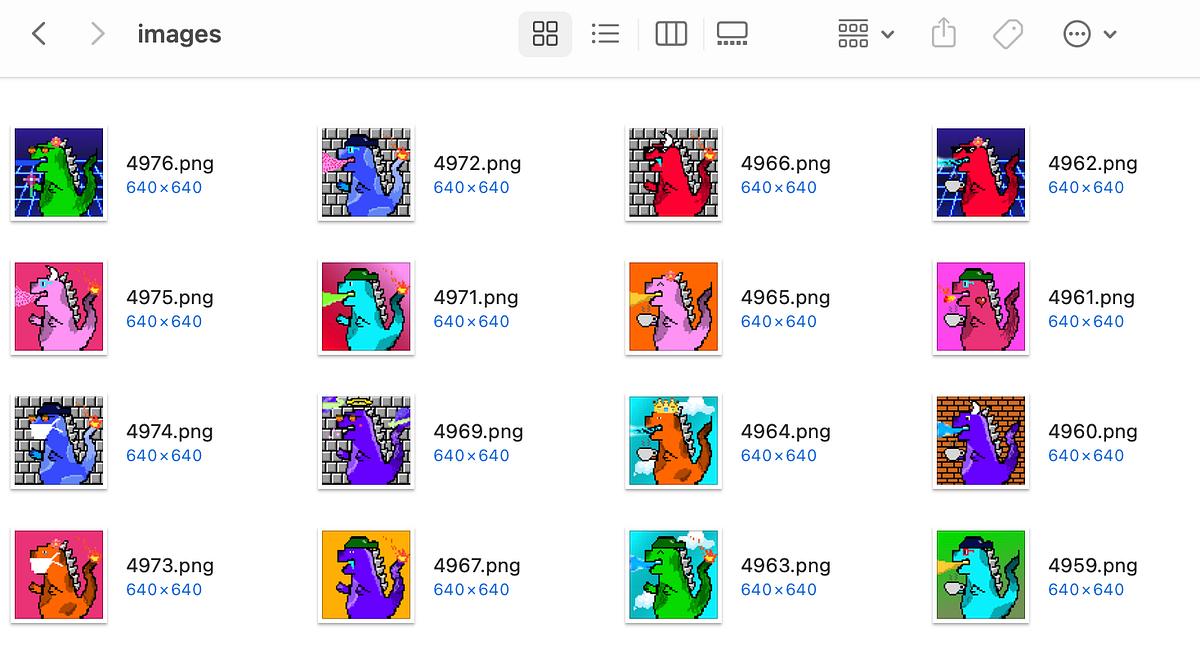 Case Study How I created a generative art NFT collection (from start