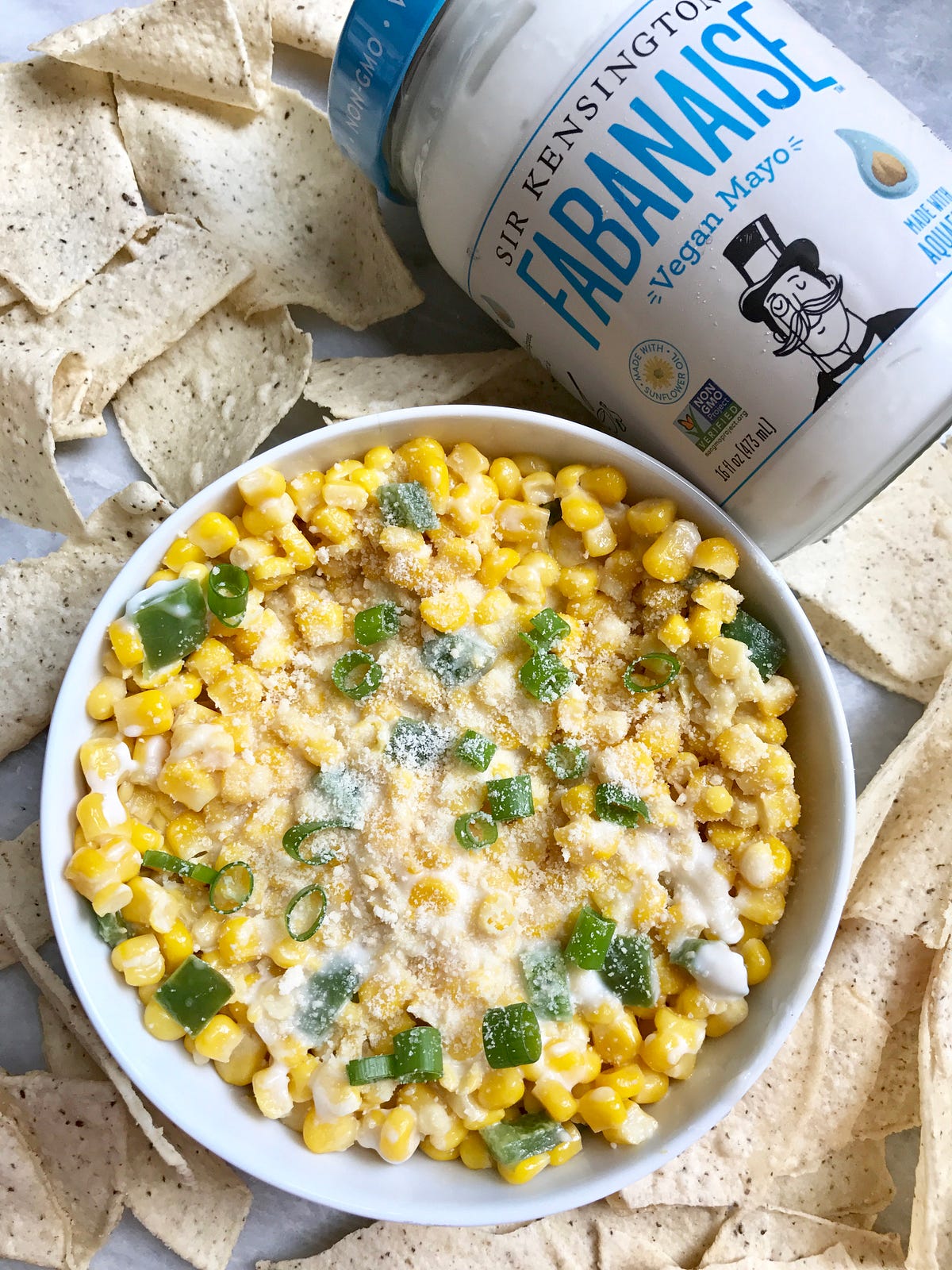 Dip with Abandon — Vegan Elote Recipe by Sir Kensington's Medium