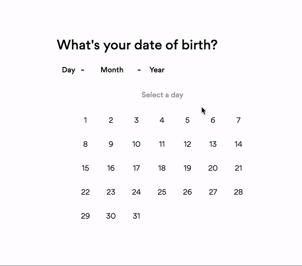 Rethinking the date picker UI. Making date selection work for humans | by  Jason Ford | UX Collective