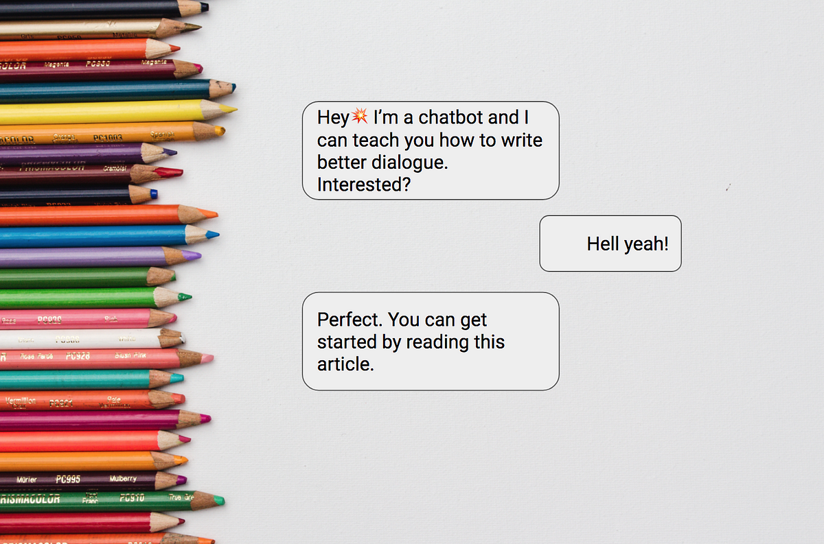 30 steps to writing engaging chatbot dialogue 💥  by Hans van Dam