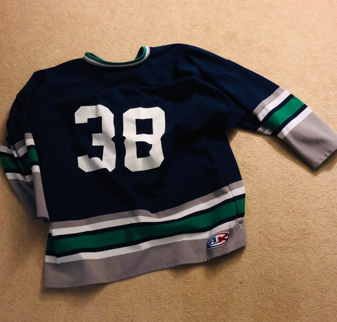 38 jersey number