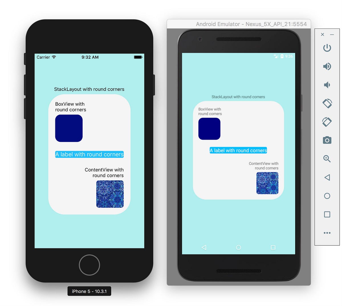 Controls and layouts with rounded corners with Xamarin.Forms.Effect | by  Anna (Domashych) Leushchenko 👩‍💻💙📱🇺🇦 | Medium