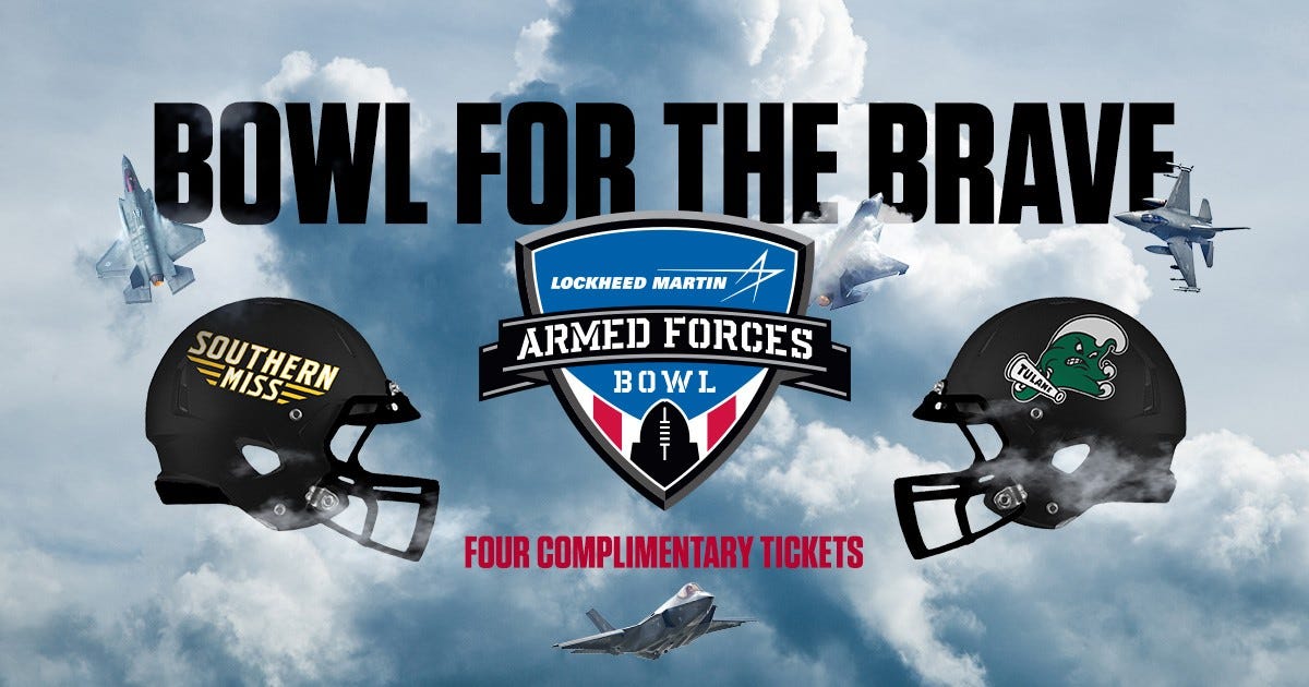 Free Tickets To Lockheed Martin Armed Forces Bowl By Texas Vlb Texas Veterans Blog Medium