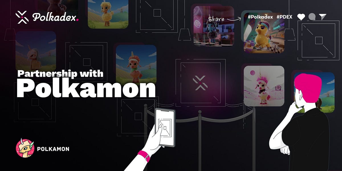 Community Partnership with Polkamon: Giveaway of Special Polkadex NFTs & $10 000 in PDEX