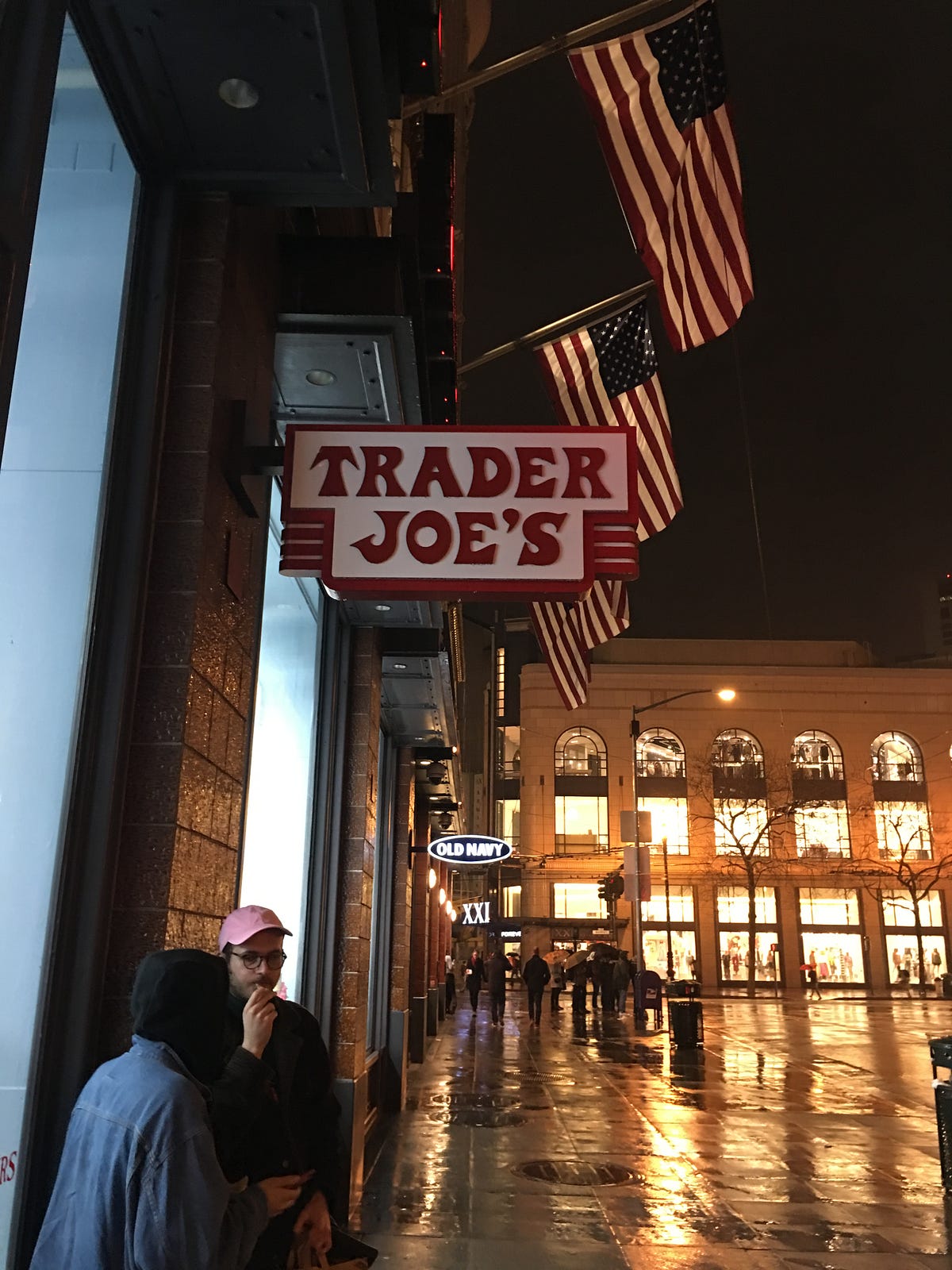 New Trader Joe’s in downtown SF. I’m happy to open new Trader Joe’s