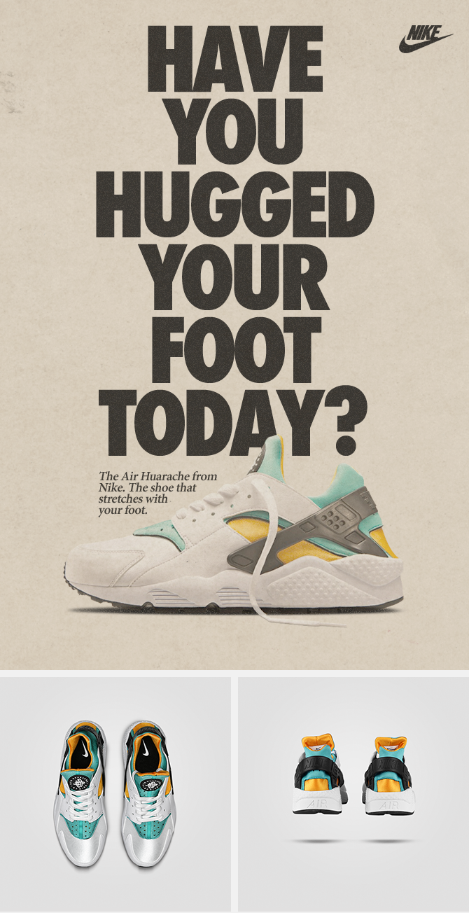 nike huarache about you