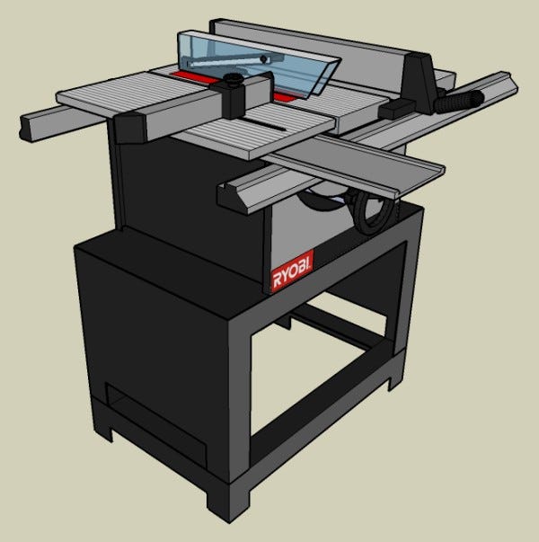 Ryobi BT3000 Table Saw. As a former BT3000 owner, I feel… by Jeff