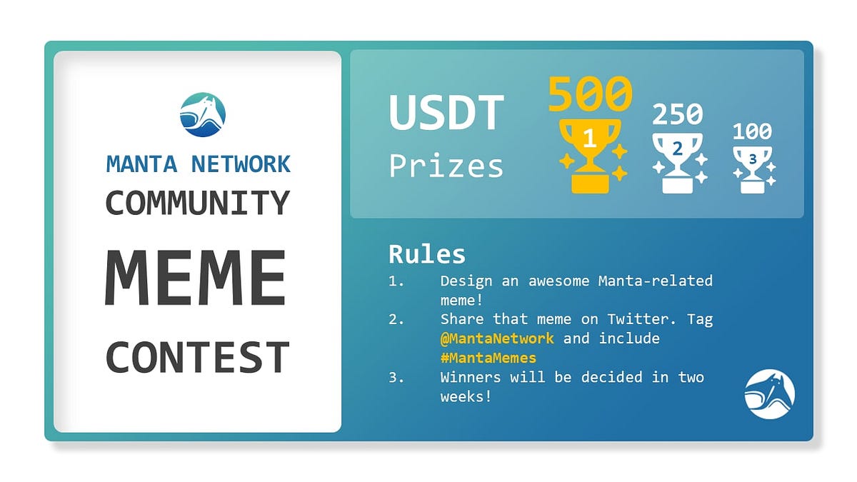 Manta Network Meme Contest Results