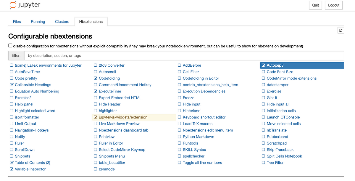 5 Jupyter Notebook Extensions For A Fully Organized Data Science Project