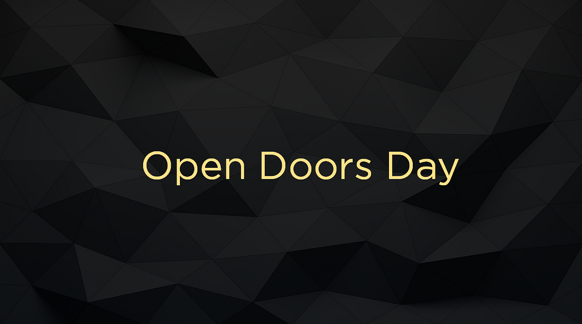 Open Doors Day. We made an open doors day in our office… by GoldMint