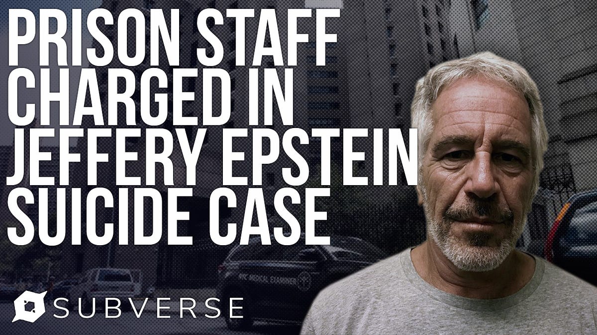 Epstein Prison Guards Indicted For Falsifying Records By Subverse News Medium 6276