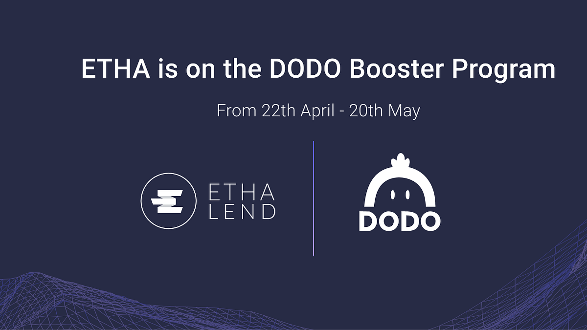 Receive 3X Rewards! ETHA Lend — DODO Dual Mining Program Begins Today!