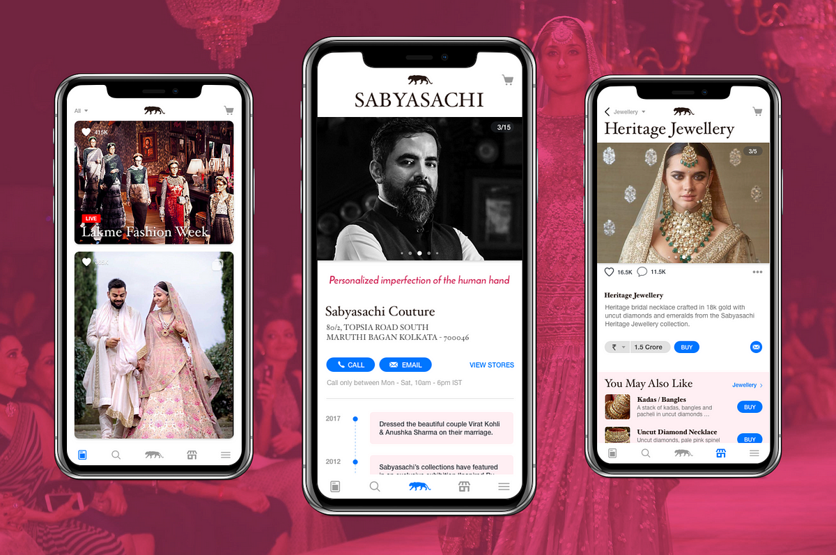 A Fashion  Designers  Mobile App  Case Study by Shabir 