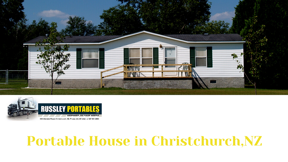 Portable Houses in Christchurch, New Zealand