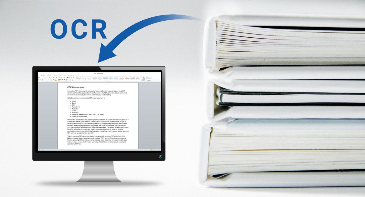 What is an OCR?? (Optical Character Recognition)