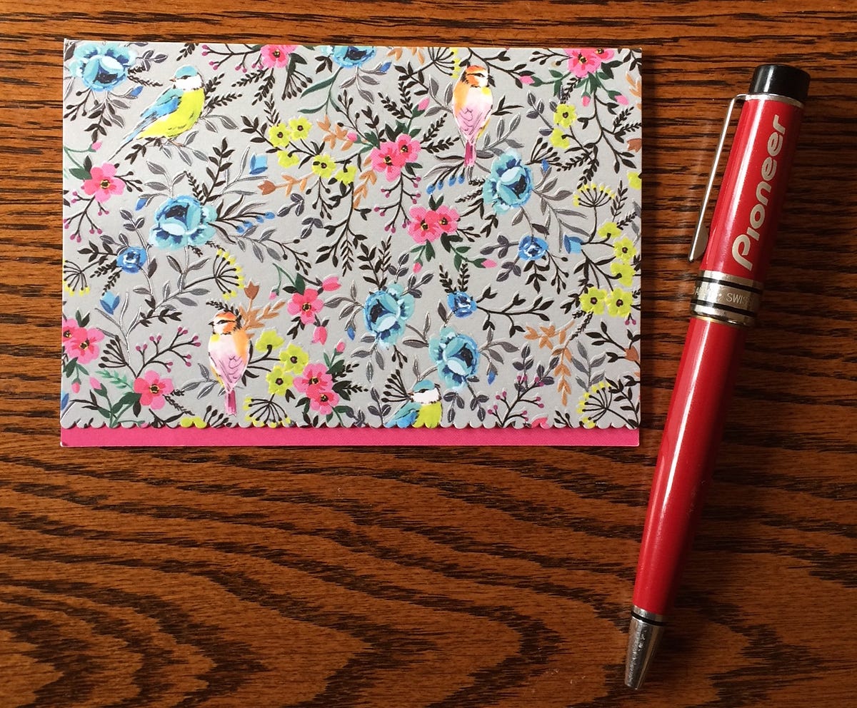 Don’t Stop Writing, Even When Your Pen Runs Out of Ink Reflections on Loss, Gratitude, and