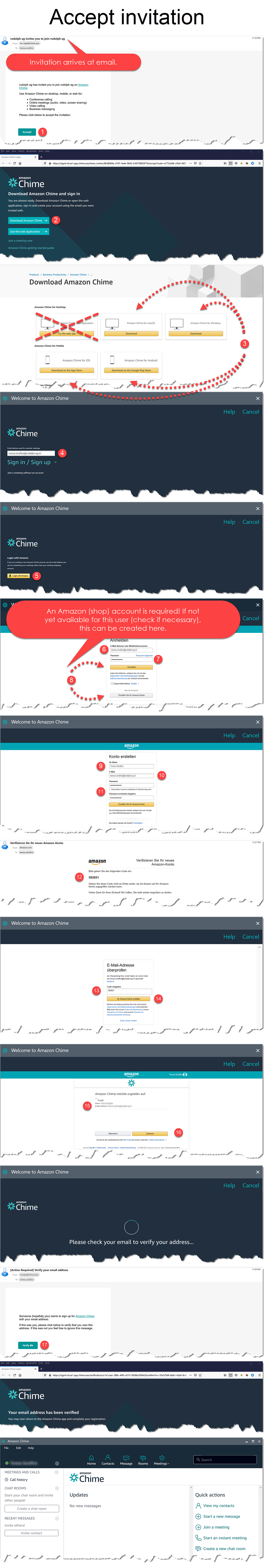 Using Amazon Chime. an alternative to Skype and Zoom and… by Sascha