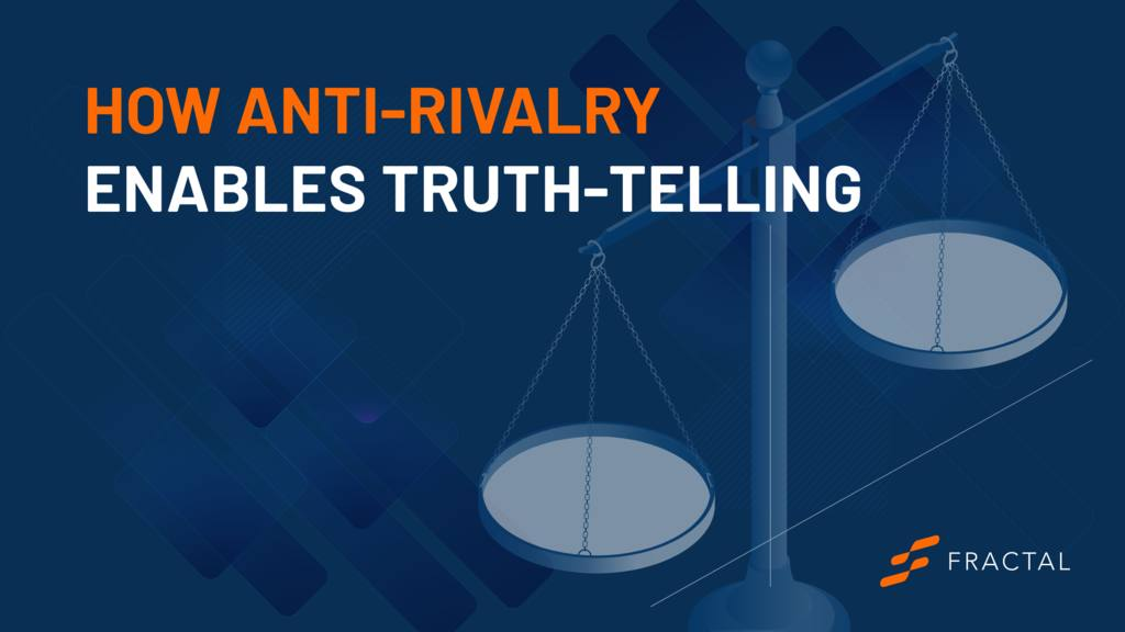 How anti-rivalry enables truth-telling
