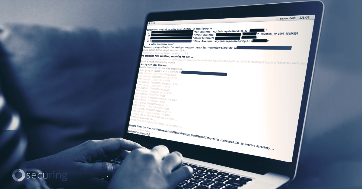 Pentesting Ios Apps Without Jailbreak By Wojciech Regula Securing Medium