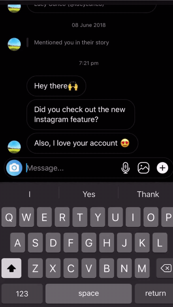 Instagram Mini Update Reply To A Specific Message By Crowdfire Crowdfire The Official Crowdfire Blog