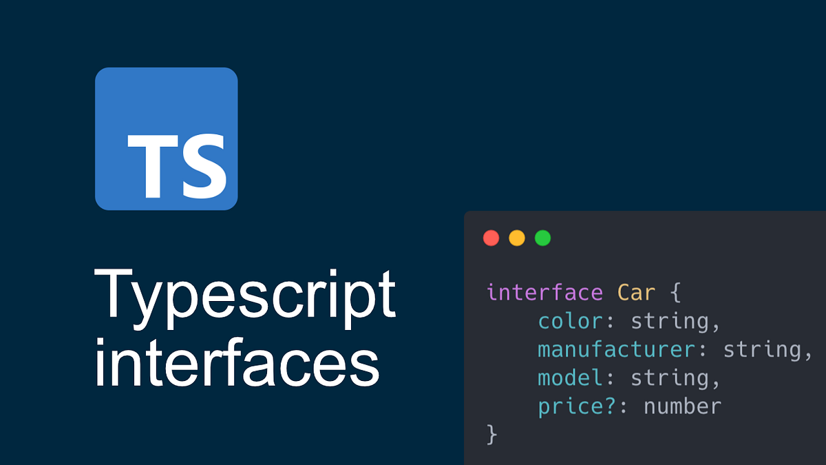 Interface With TypeScript (OOP). In today’s article, i want to talk