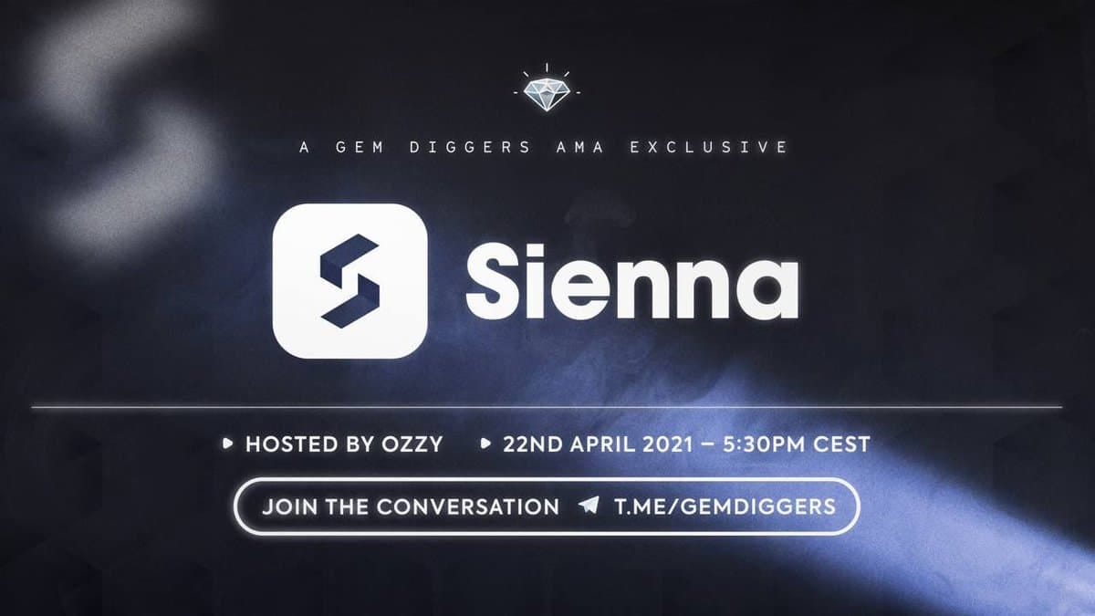 GEM DIGGERS AMA with SIENNA NETWORK by Gem Diggers Medium