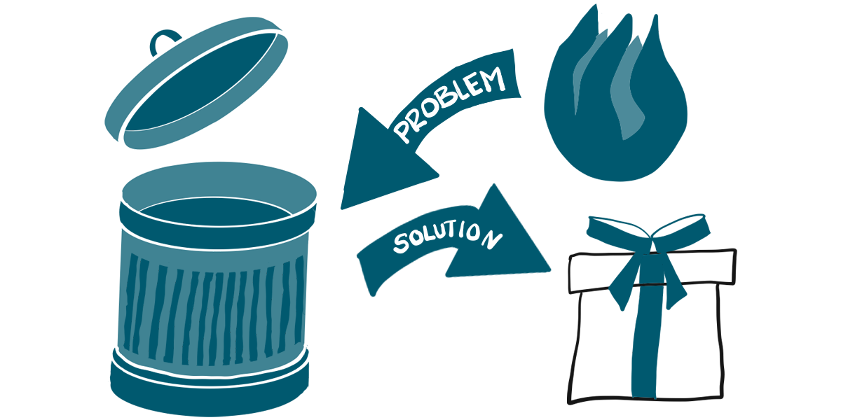 Garbage can theory. Bite sized leadership advice by Ed Pike