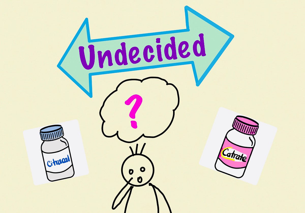 The Differences Between Calcium Carbonate and Calcium Citrate by