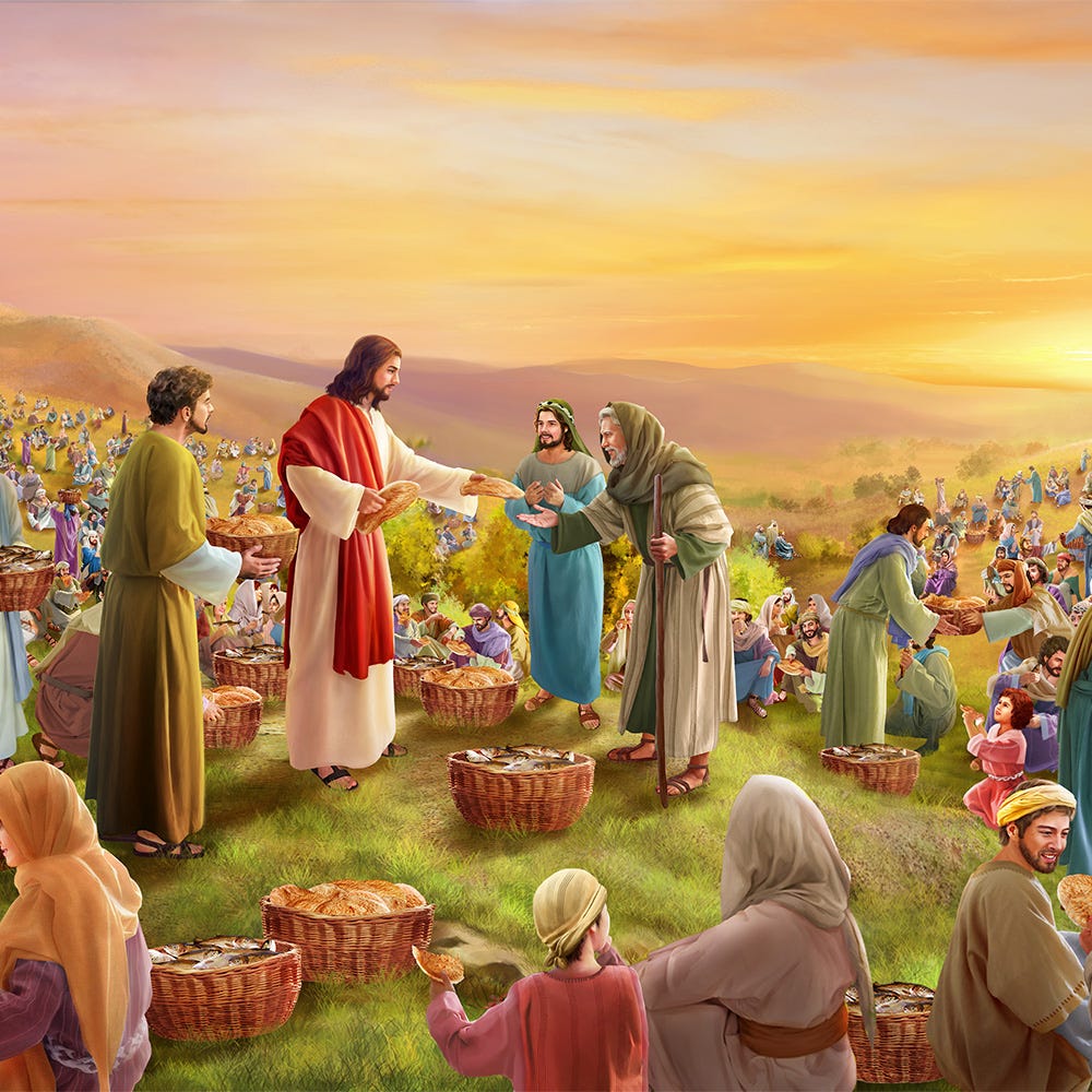 Explain Differences Between Gospel Accounts Of Feeding 5000 