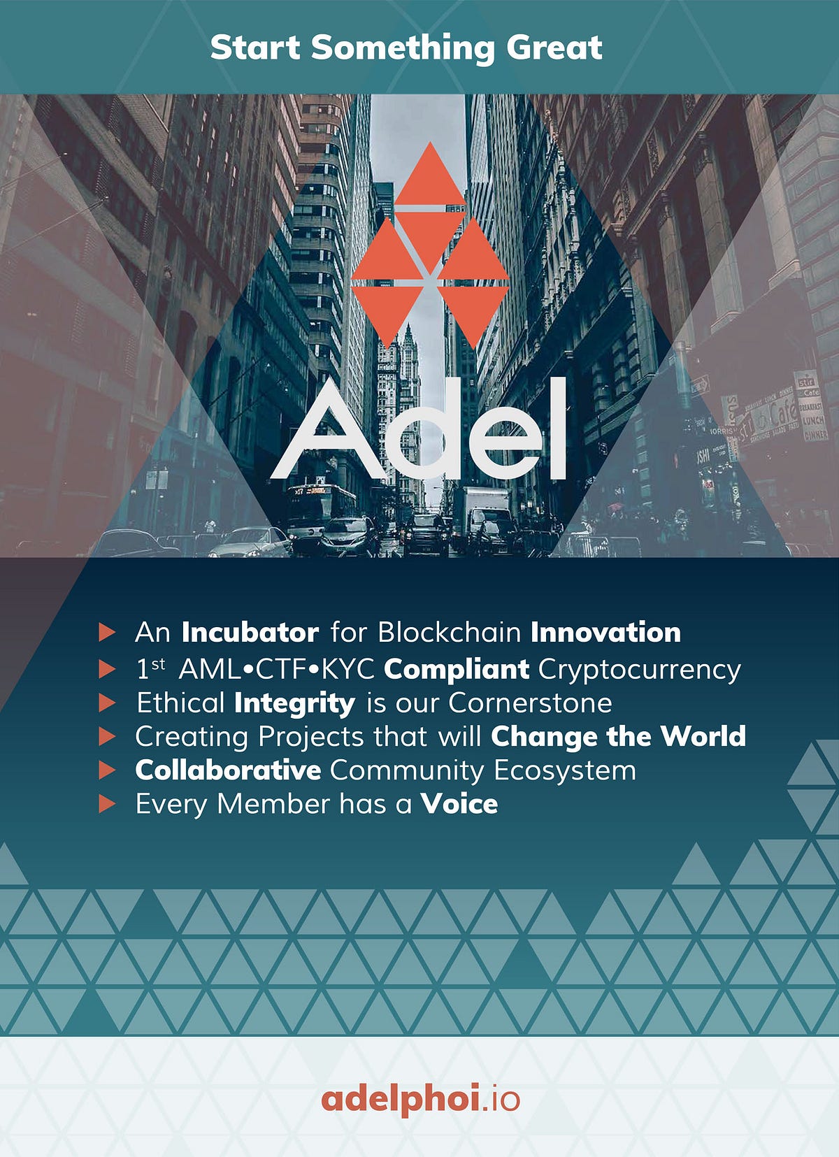 ADEL Ecosystem Ltd. — Evolution of Kickstarters using Blockchain by