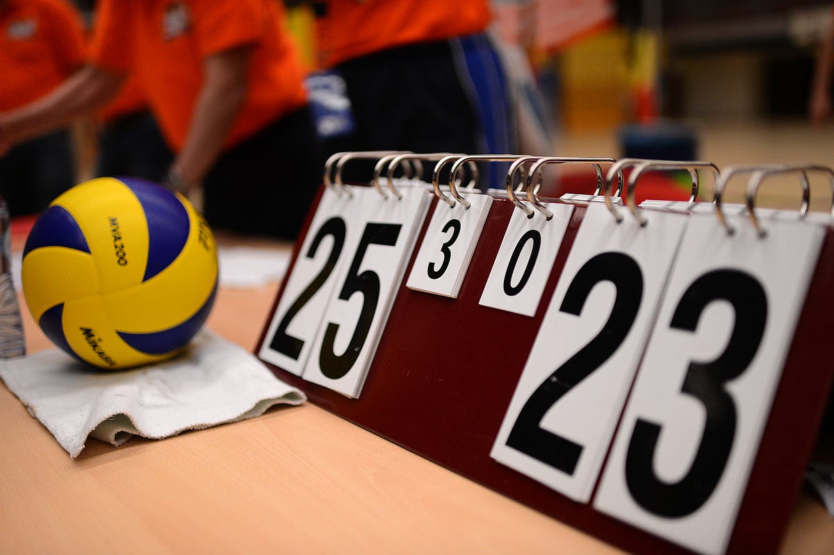 Compte moi le volley loisir. Compter les points c’est important dans… by Kevin Medium