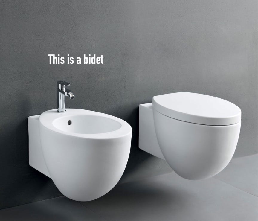 America: Time to Get Down With the Bidet | by Owen Drake | Bullshit.IST