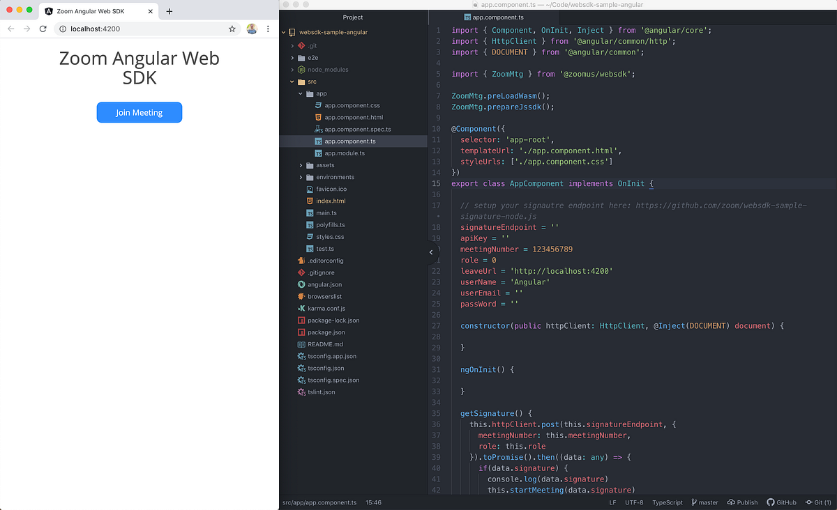 Zoom Web SDK with Angular - Zoom Developer Blog - Medium