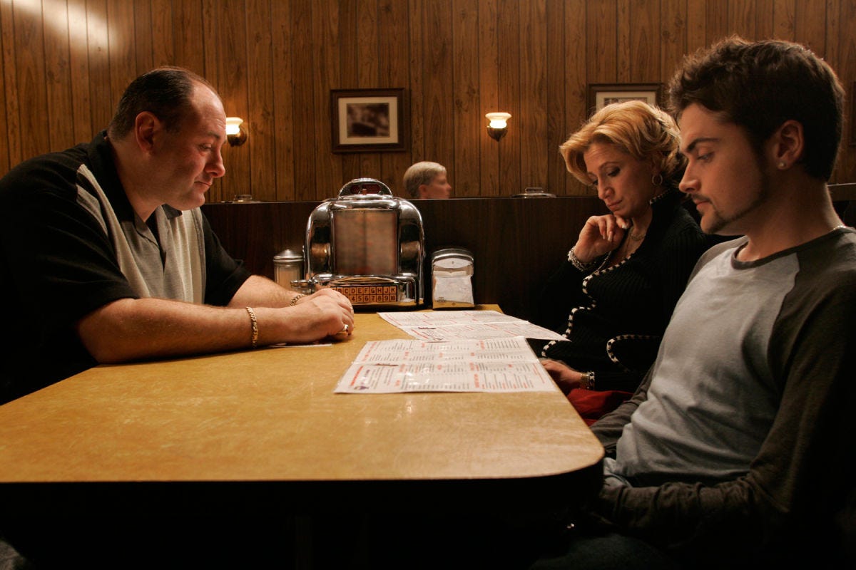 Sopranos last episode picture