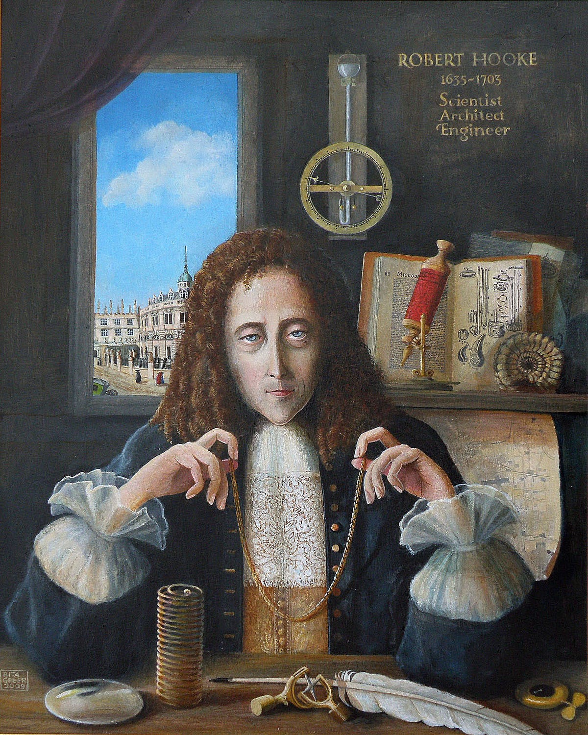 Robert Hooke: The Genius Newton Tried To Erase From History | by A