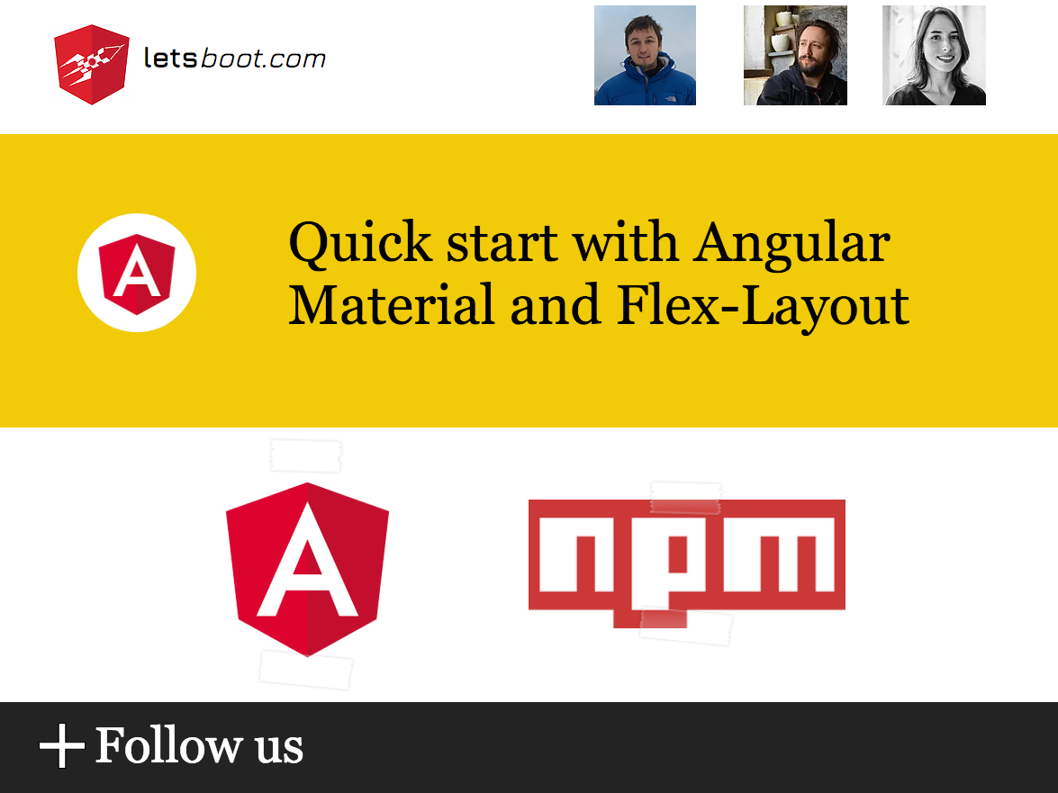 Quick Start With Angular Material And Flex Layout Letsboot Medium - 