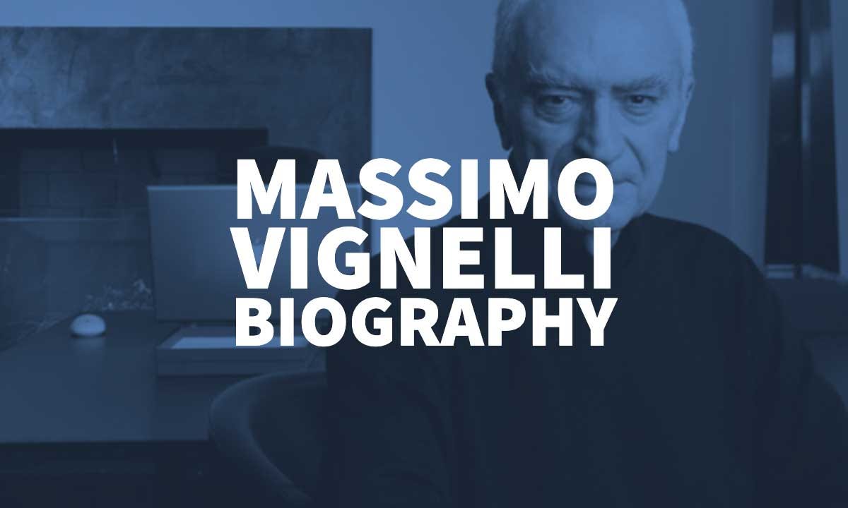 Massimo Vignelli Biography Of The Famous Graphic Designer