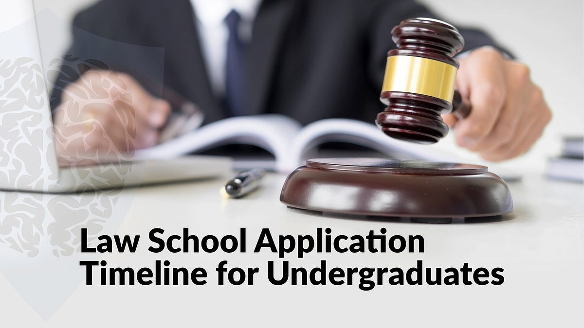 Law School Application Timeline for Undergraduates by InGenius Prep
