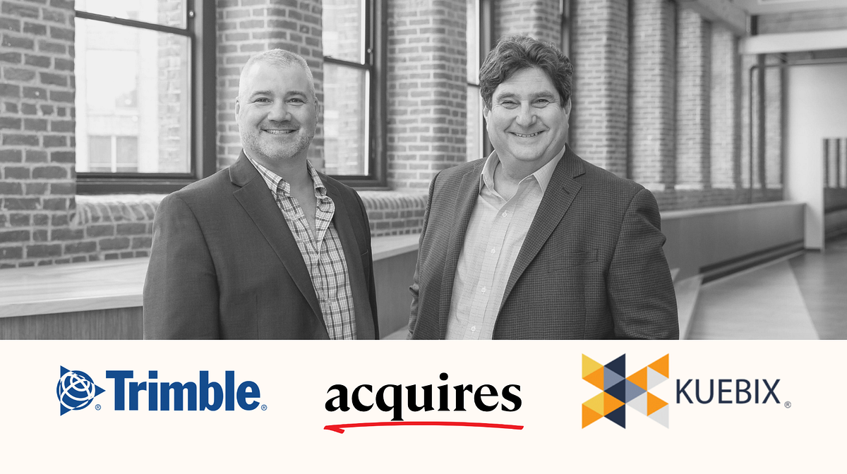 Trimble Acquires Kuebix. We couldn’t be happier for Dan, Dave… by